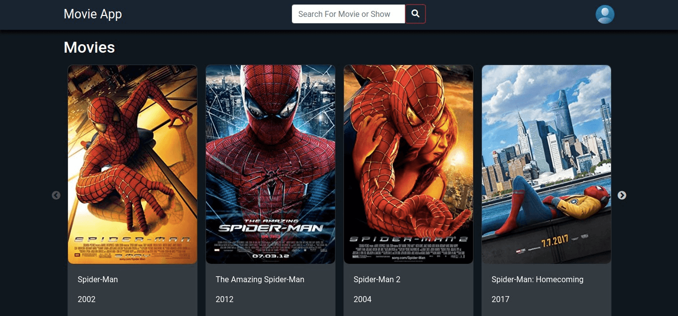 Film Shows Page